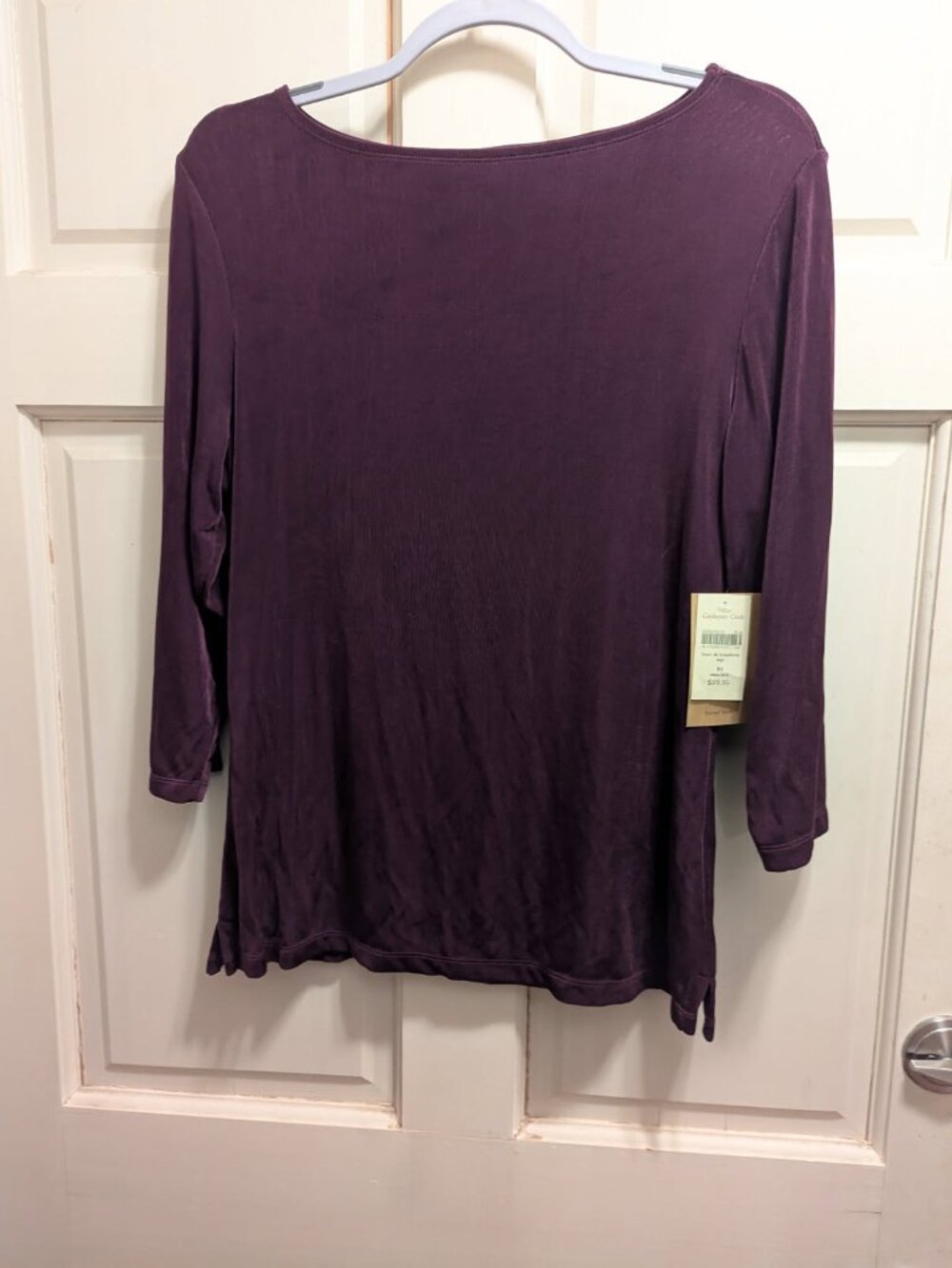 Top NWT purple Coldwater Creek size medium